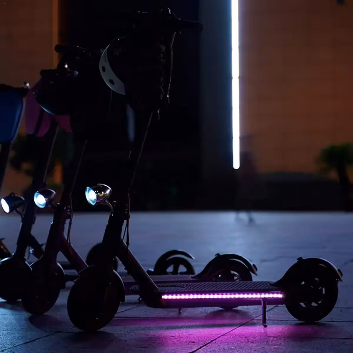 LED lights for Xiaomi scooter customization