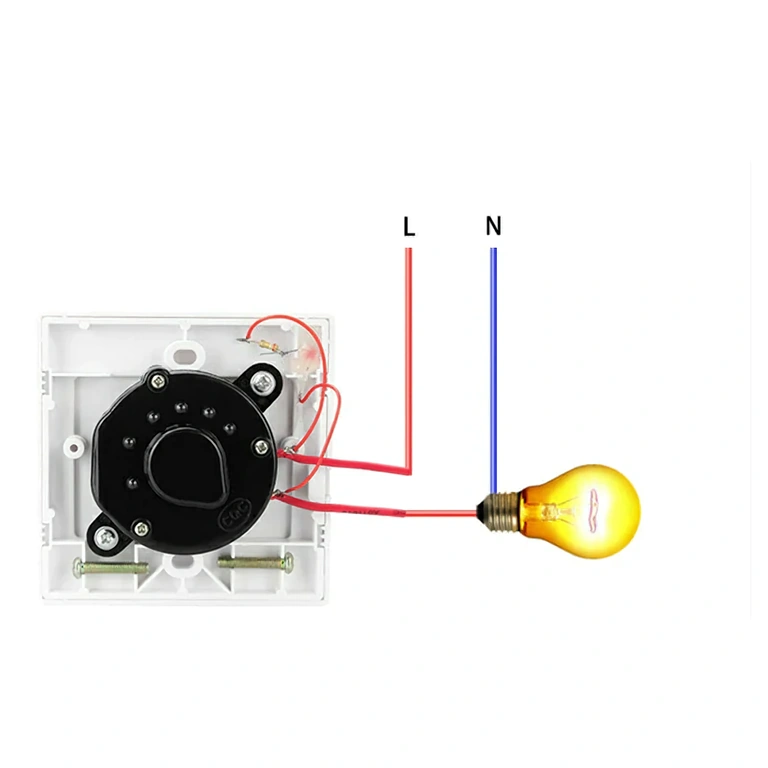 Wall-mounted electric timer for kitchen Timer switch suitable for fans, ovens, or lighting