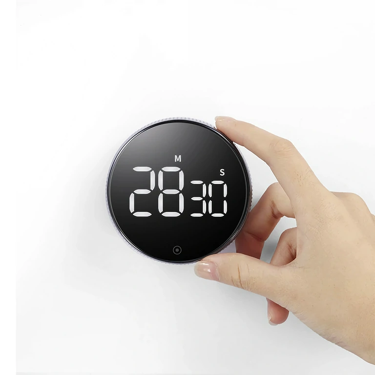 Digital timer for kitchen and daily activities Multifunction timer with stopwatch mode and magnetic mount