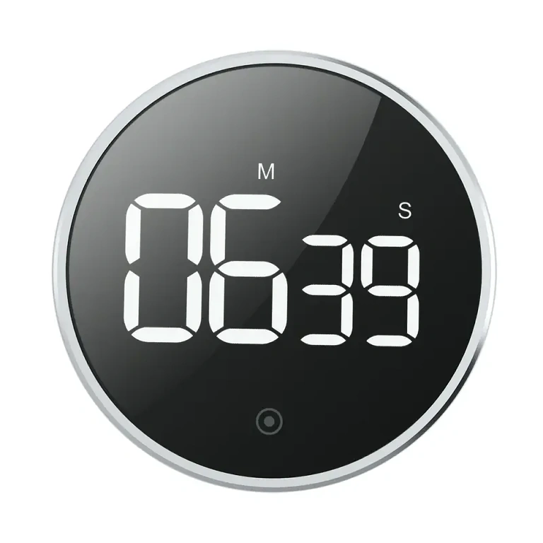 Kitchen timer with quick setting Rotary control timer for quick time setting