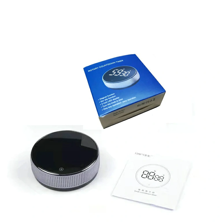 Ergonomic kitchen timer Ergonomic and compact design, easy to place in any kitchen