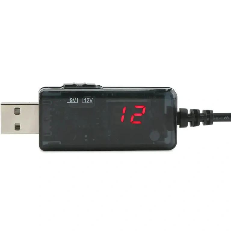 USB voltage converter for lamps, speakers, or cameras