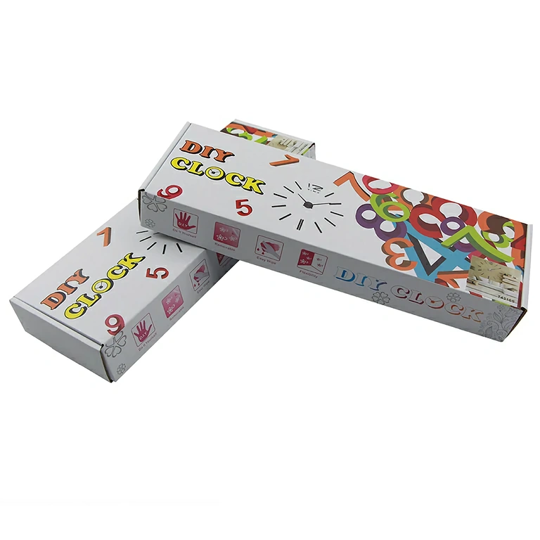 Acrylic mirror-style wall clock, decorative and functional