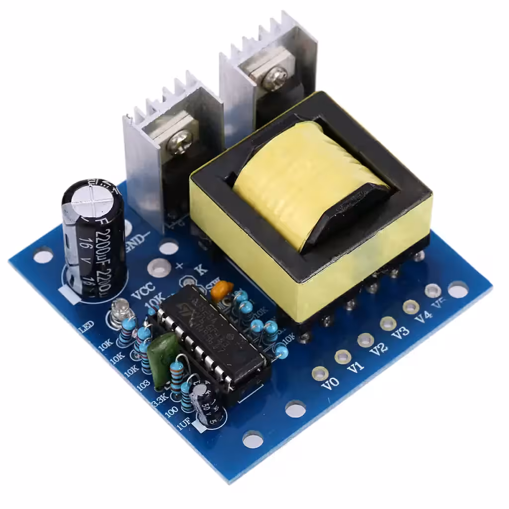 12V to 220V Inverter Transformer Module – DIY Auto Converter