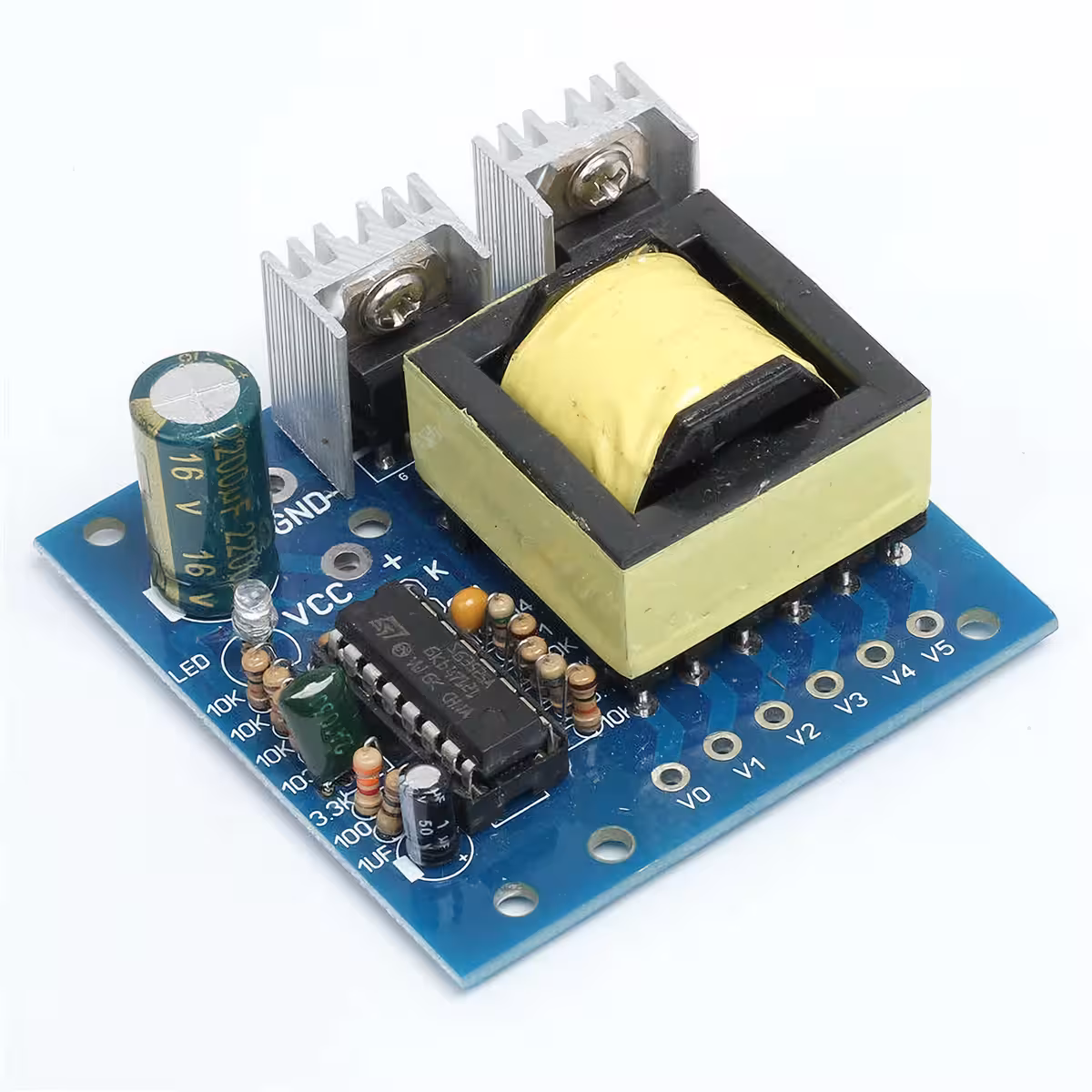 Universal DC to AC converter module for automotive use