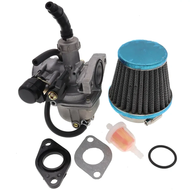 Complete carburetor kit for 125cc crosser ATV Carburetor + air filter + gaskets set for 125cc cross bike