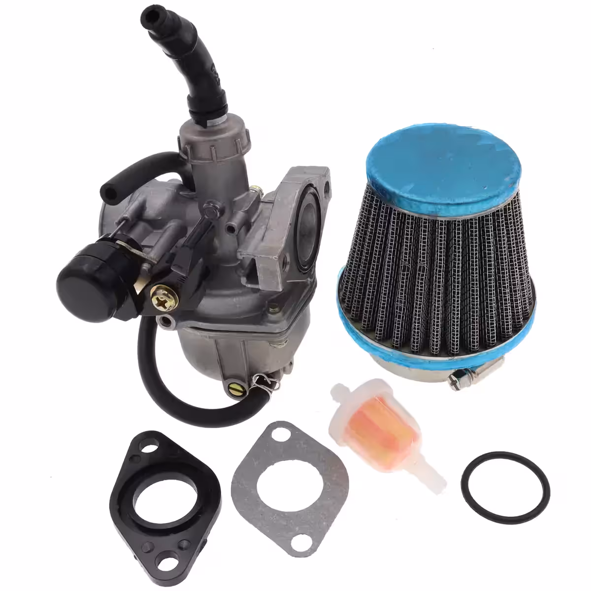 Carburetor + air filter + gaskets set for 125cc cross bike
