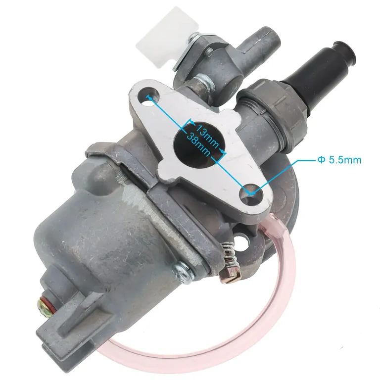 Economical carburetor for small 2T motorcycles