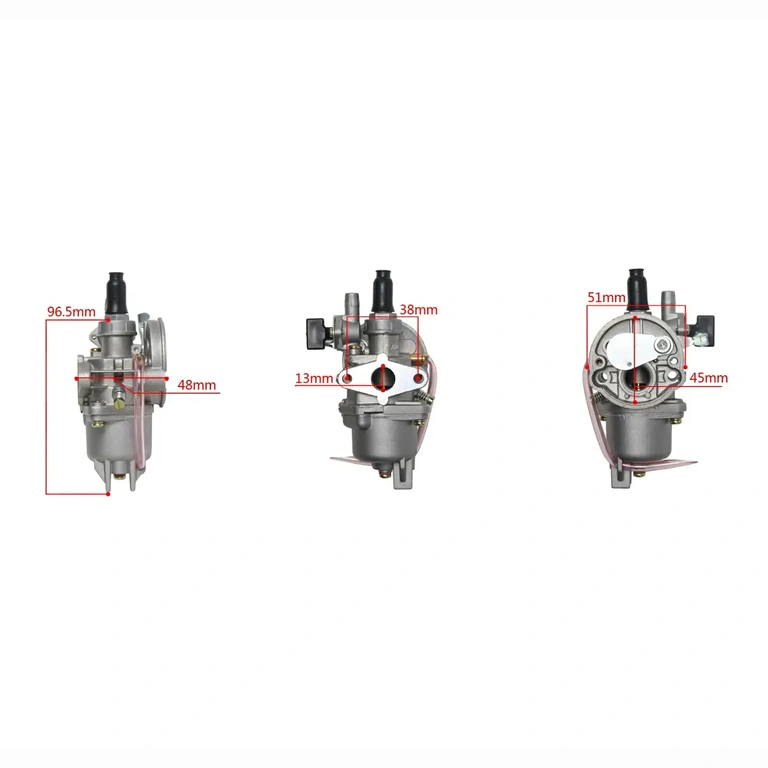 Carburetor for small 49cc–50cc 2T engines