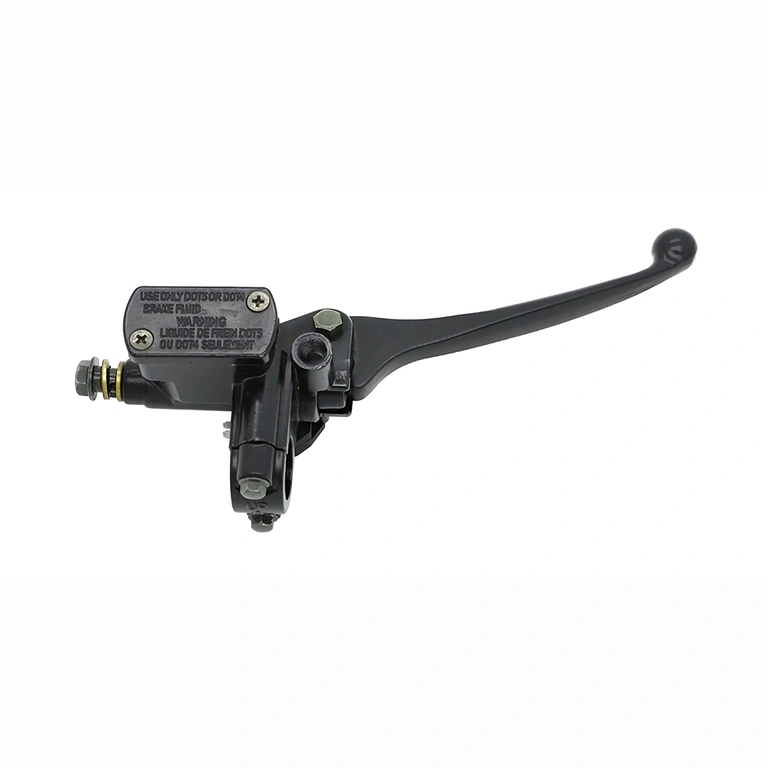 Right lever and brake pump for quad bikes