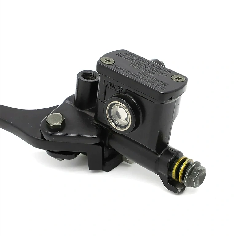 Right front brake lever with hydraulic piston – pit bike and ATV
