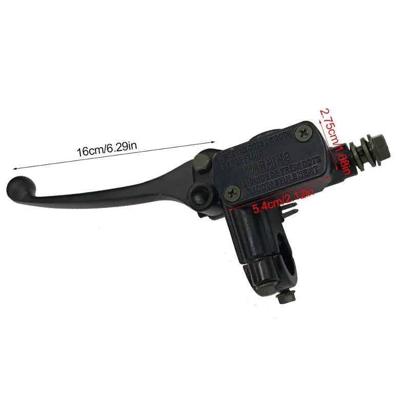 Universal left lever and brake pump, compatible with 50–250cc vehicles