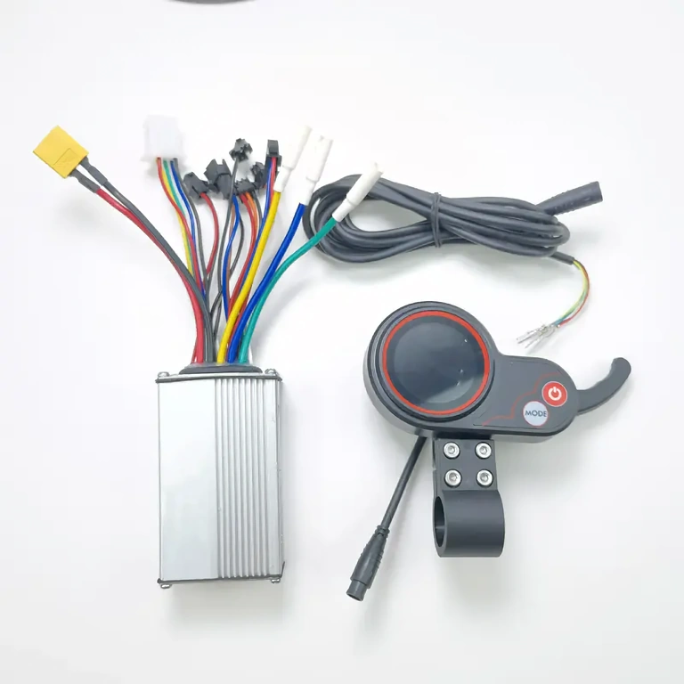 Complete 48V controller + LCD + throttle kit Complete 48V set with controller, display, and throttle