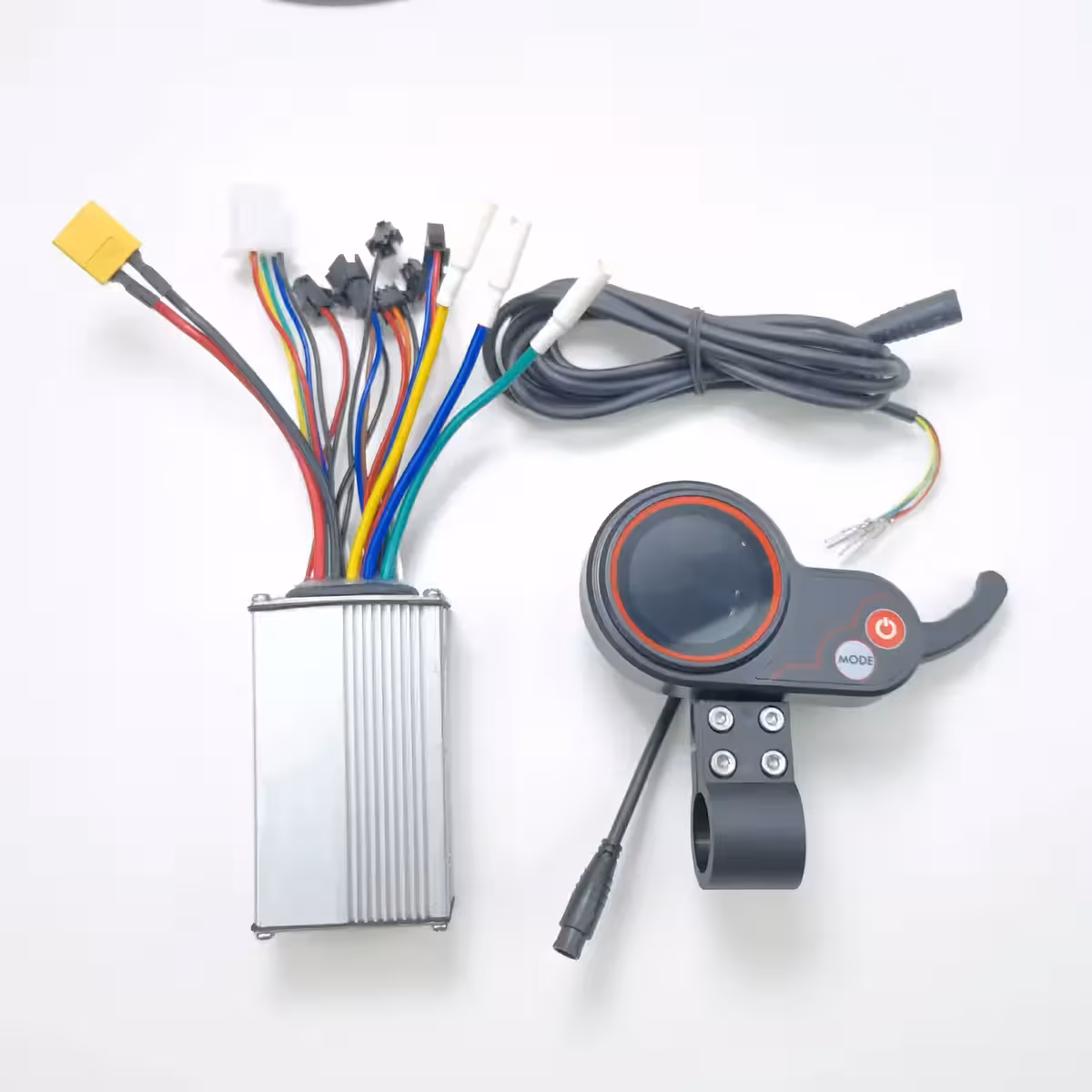 Complete 48V set with controller, display, and throttle