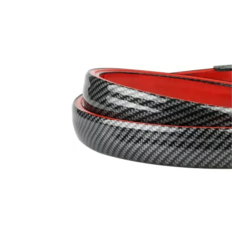 Carbon spoiler with brake light Carbon-look spoiler with LED strip for brake