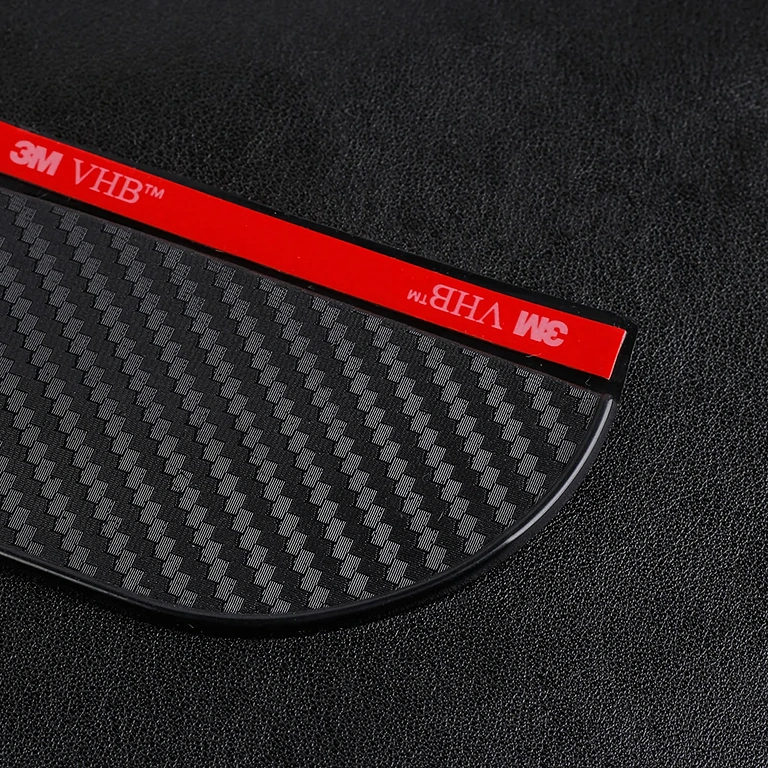 Set of carbon guards for car mirrors against rain Complete set of carbon fiber car mirror guards, rain protection