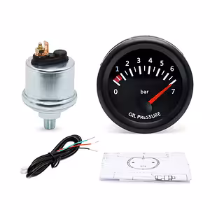 Digital Engine Oil Pressure Gauge – Electronic Manometer for Tractor 12V
