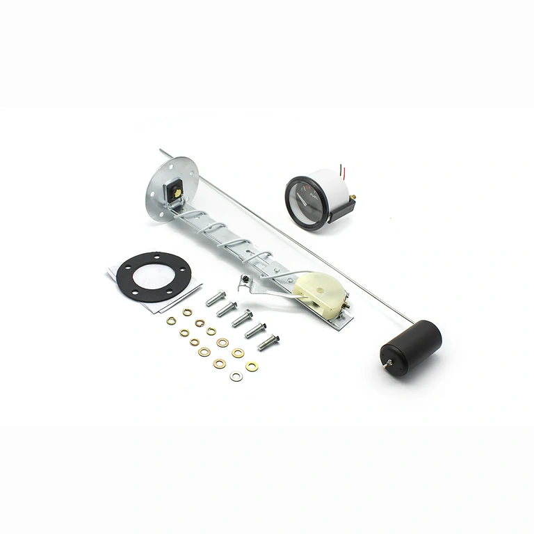 Fuel level sensor and indicator Device with float sensor for measuring fuel level in tank