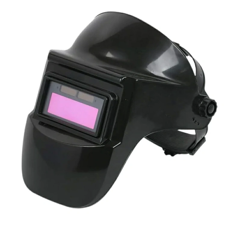 Large 10.5x5 cm visor for extended view during welding
