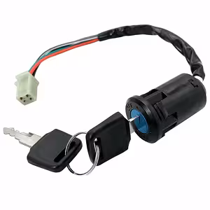 4-Wire Ignition Switch Universal for ATV, Chinese Scooter, Motorcycle 50cc–250cc (Compatible 70cc–200cc)