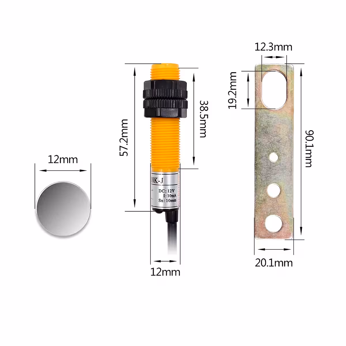 Digital counter with magnetic sensor for cycle monitoring