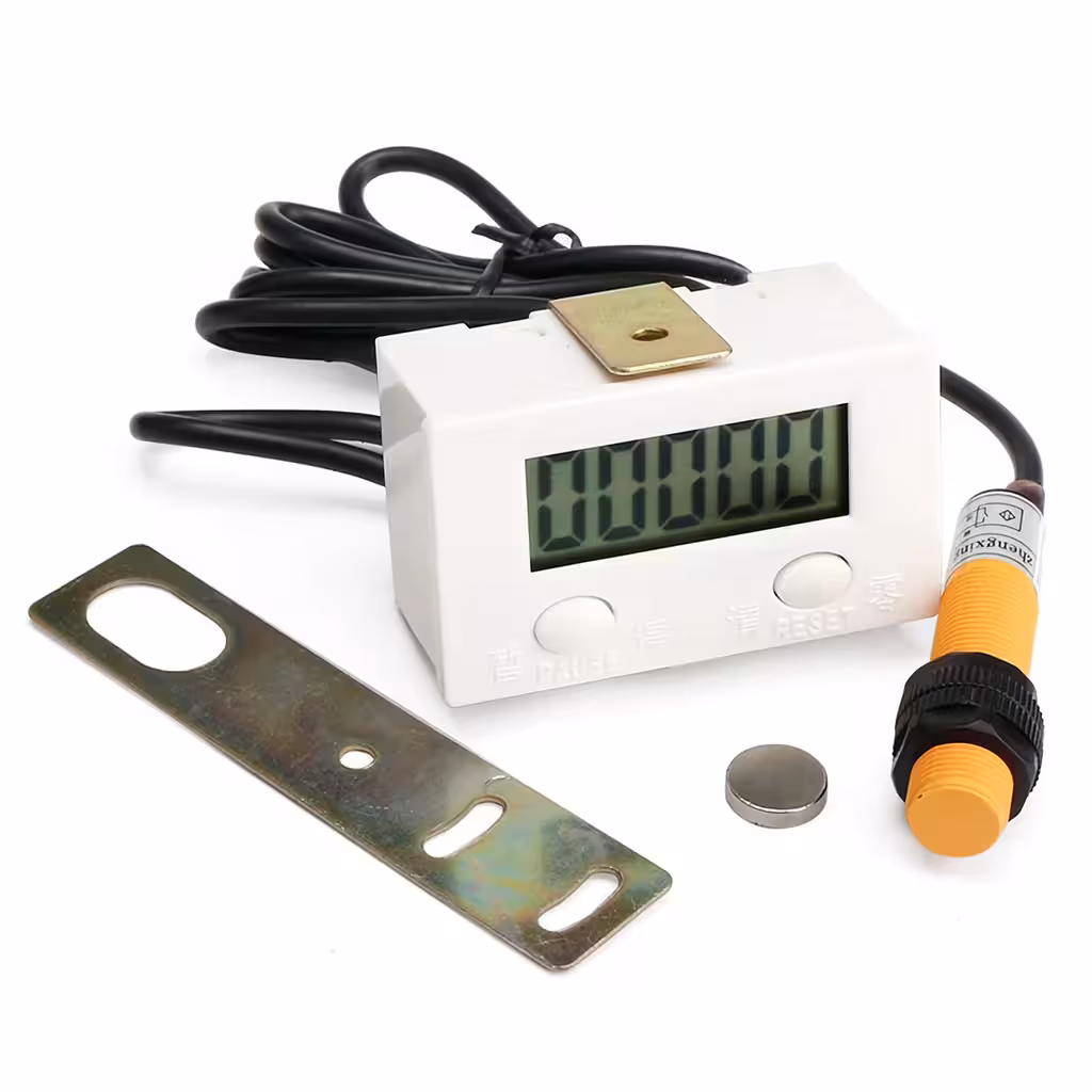 ZX-5DK Digital Pulse Counter with Magnetic Sensor