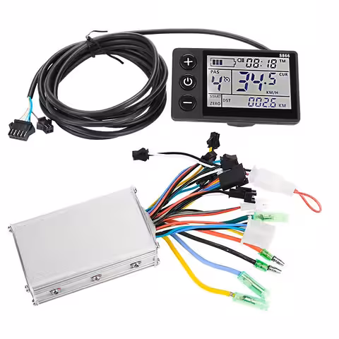 Electric bicycle controller with 250W and 350W specifications