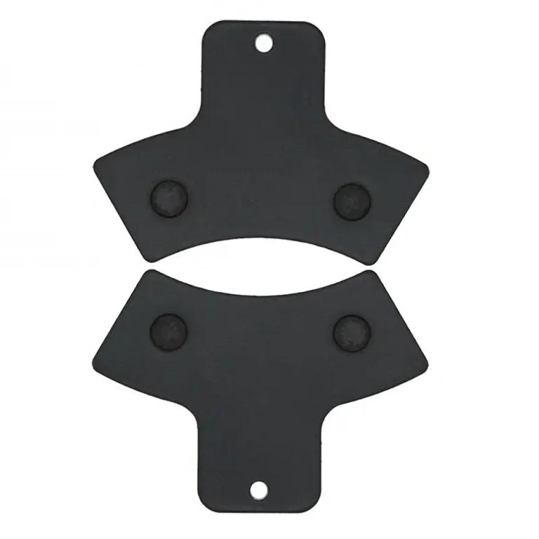 Rear organic-ceramic ATV brake pads ATV rear brake pads made of organic and ceramic material