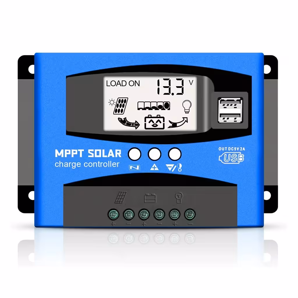 Solar MPPT Controller 100A – For 12V/24V Solar Panels