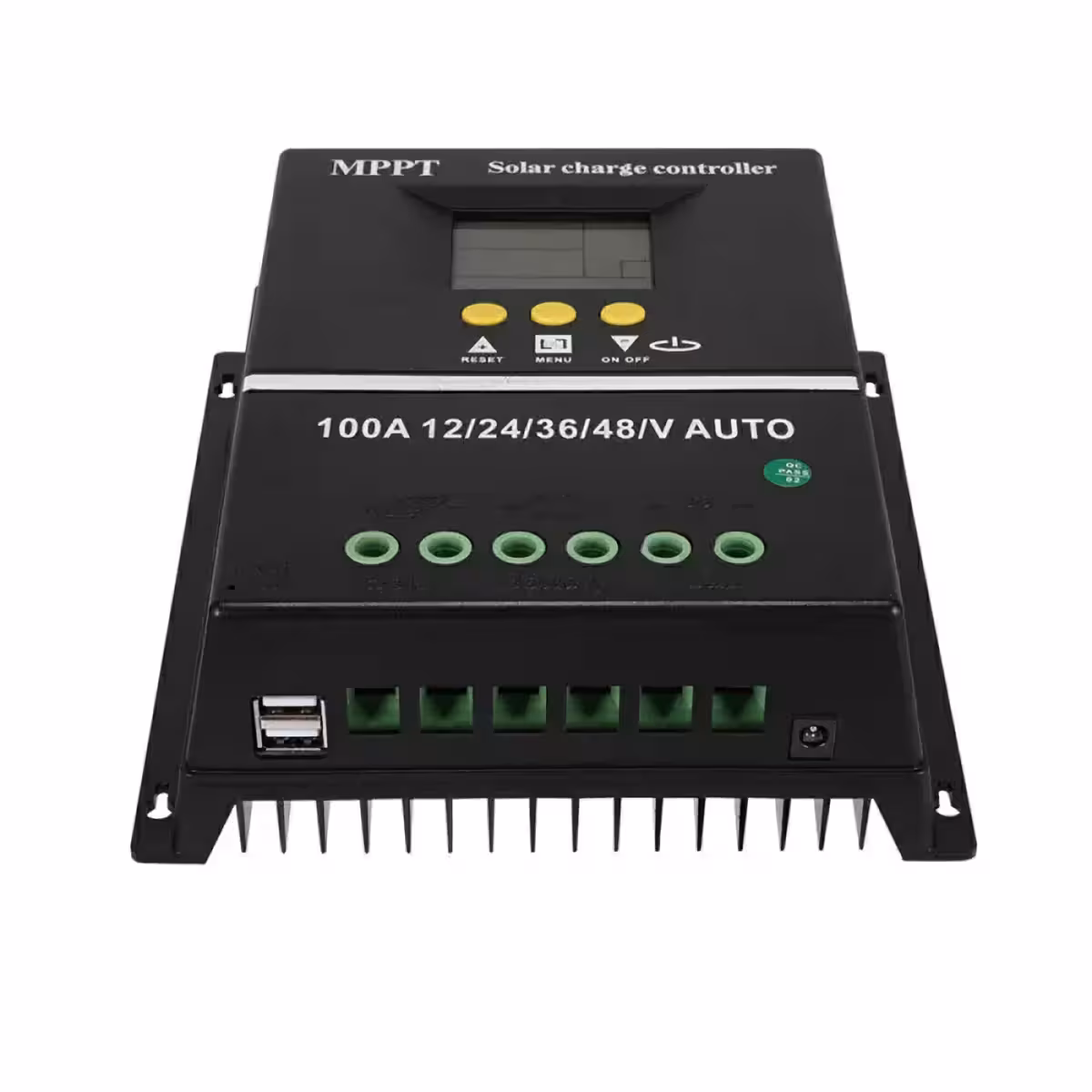 Automatically detects system voltage: 12V, 24V, 36V, 48V