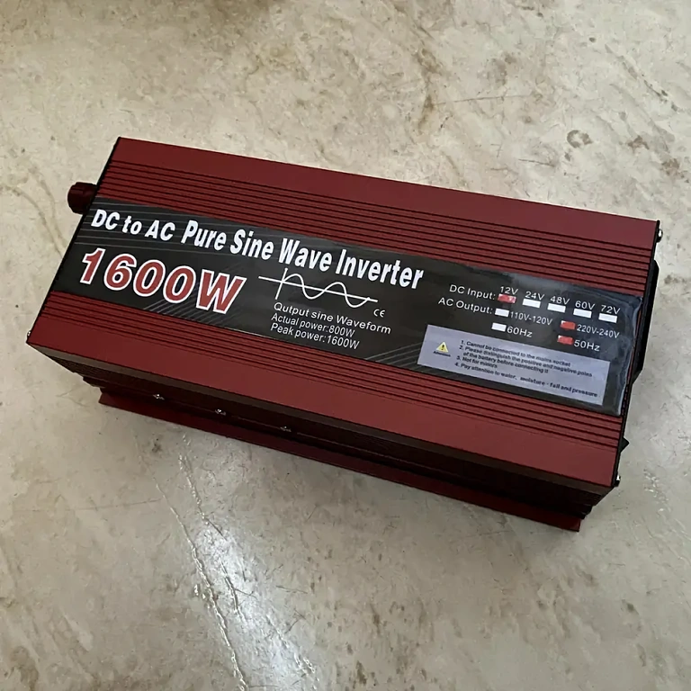 Portable 12V-220V RV inverter Power supply solution for camping and RV use