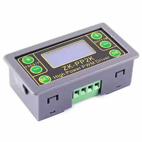 PWM Regulator 5V–24V 8A – Speed, Signal & Timer Control