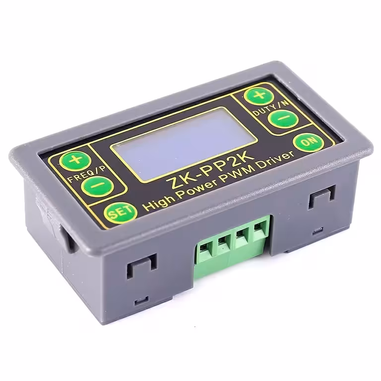 PWM Regulator 5V–24V 8A – Speed, Signal & Timer Control