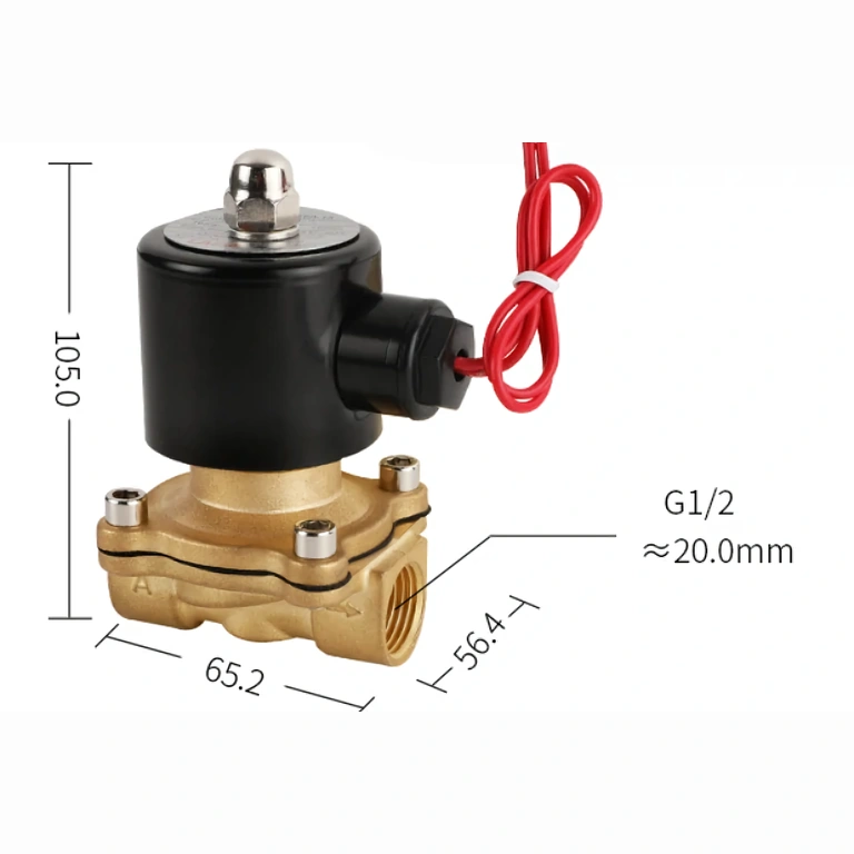 Compact solenoid valve, ideal for irrigation and central heating systems