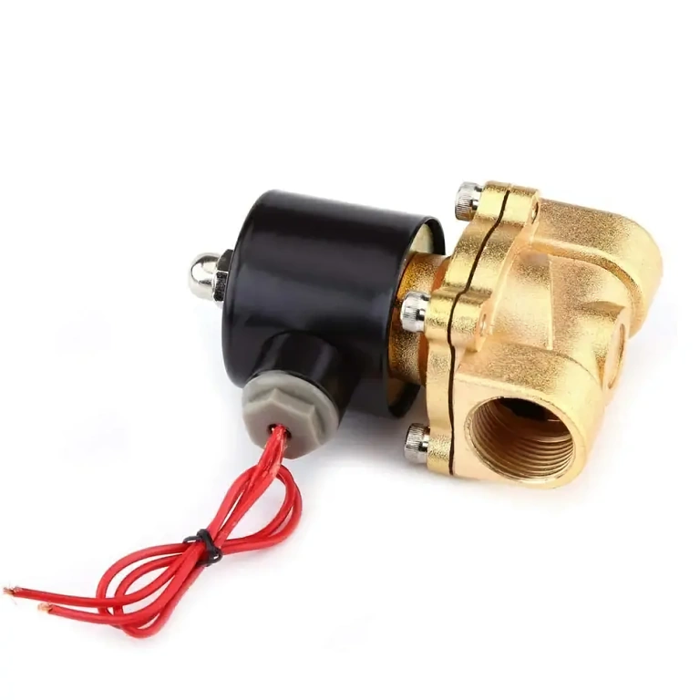 Electric solenoid valve ideal for central heating installations