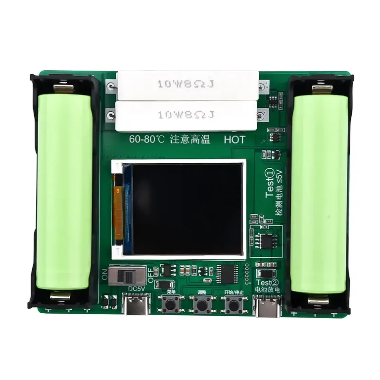 18650 battery charge/discharge tester Tester with charge and discharge function for 18650