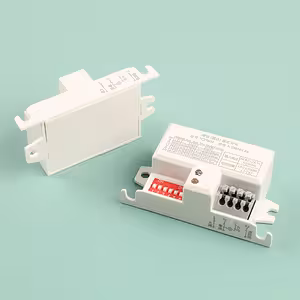 360° Microwave Motion Sensor for Ceiling – Automatic 220V White Switch