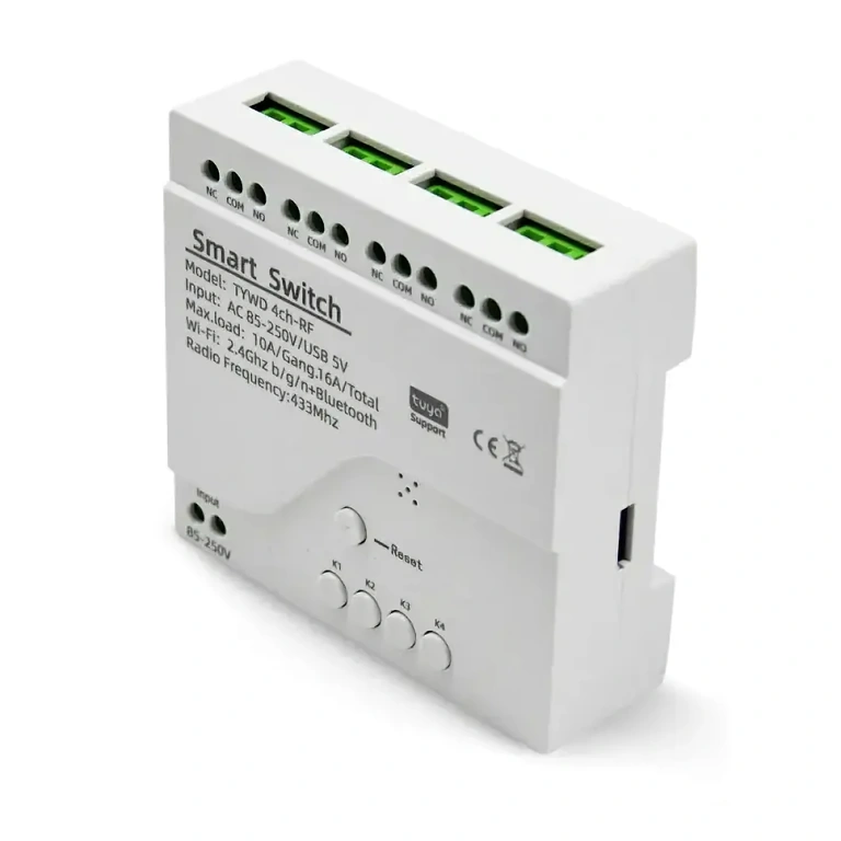 Compact WiFi relay design Compact WiFi module, ideal for tight spaces