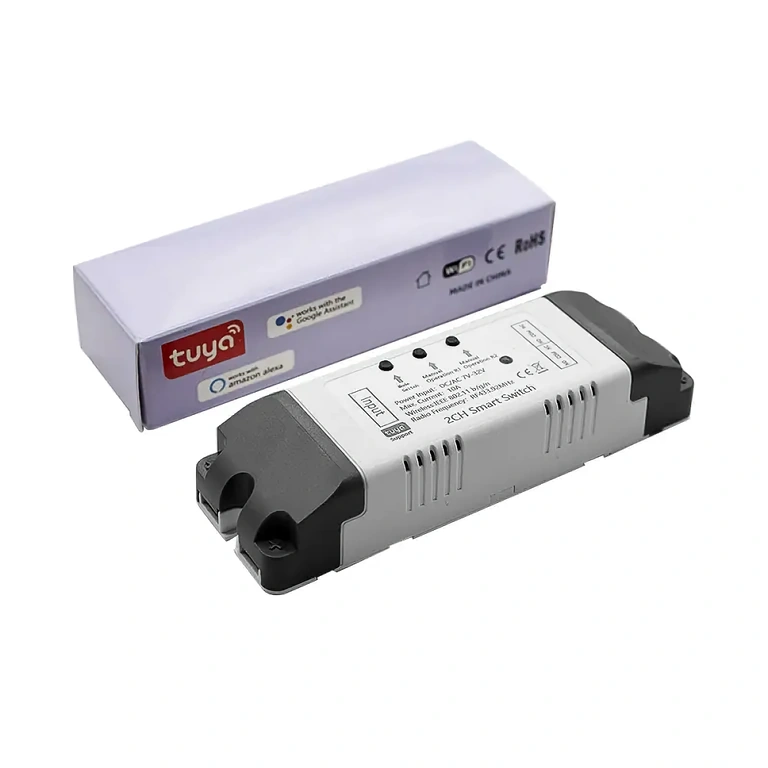 RF remote control usage for WiFi relay Relay module controlled by RF remote at 433.92 MHz