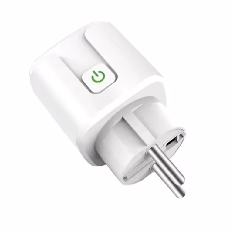 Smart WiFi plug with 4400W capacity displayed