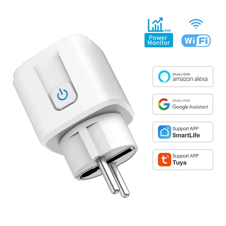 Smart plug with easy installation and quick app connection