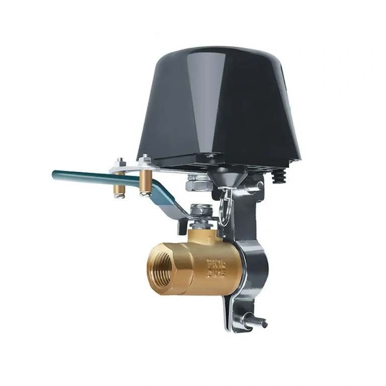 Example of mounting solenoid valve on ball valve