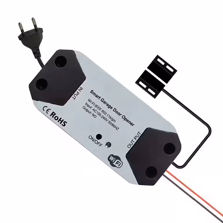 WiFi Relay Module for Garage Doors and Gates – Tuya Automation, Phone Control