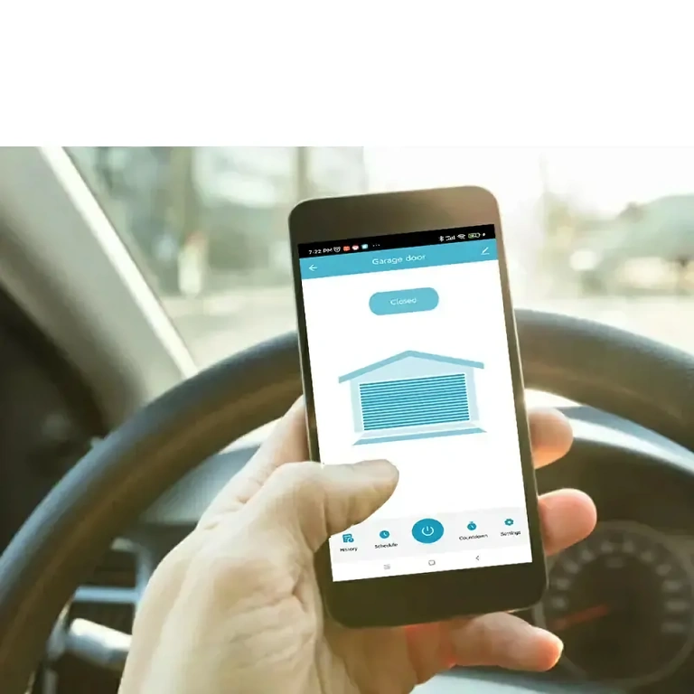 Gate opening via mobile app Gate opening module via mobile app, compatible with Alexa and Google Home