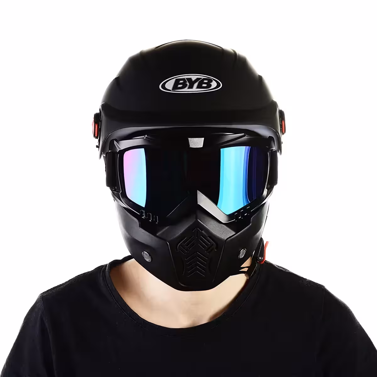 Full-face goggles for extreme sports, comfort and protection