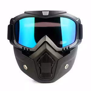 Full Face Protective Goggles with Mask – Airsoft, Moto, ATV, Extreme Sports