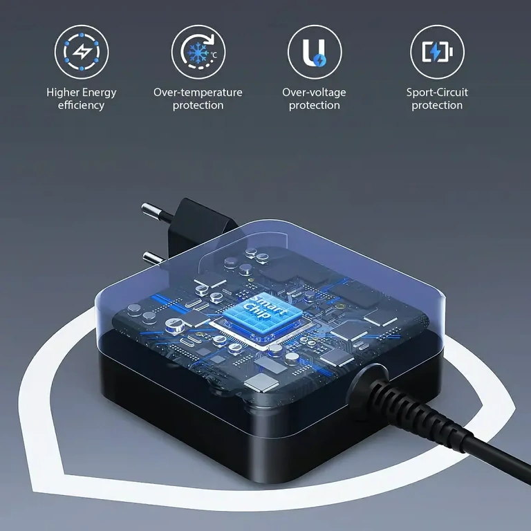 Portable USB-C 65W Charger Portable USB-C 65W charger for mobile use