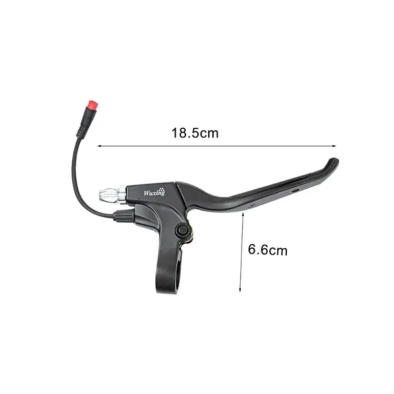 Black brake levers compatible with most scooters