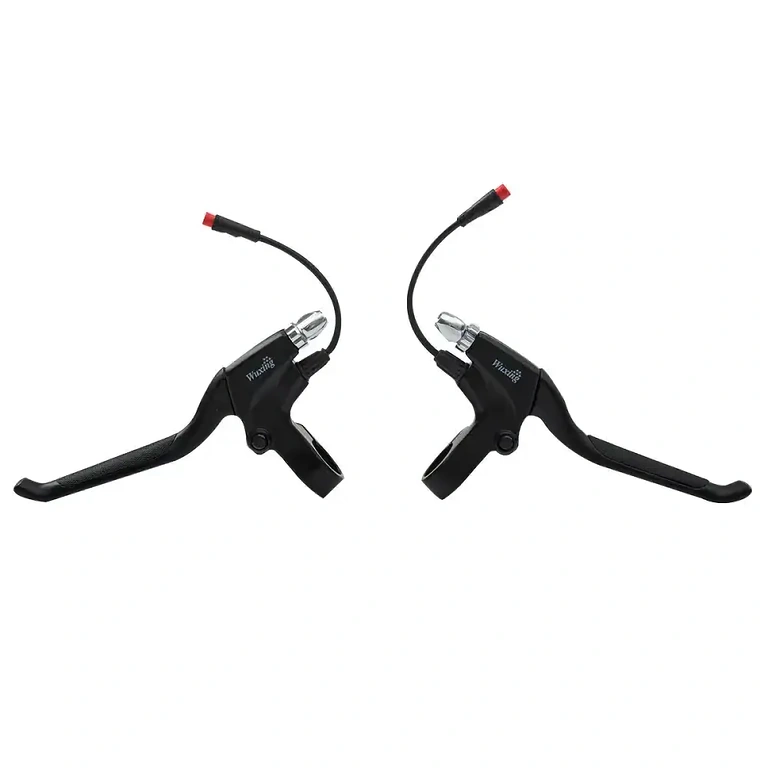 Complete set of two brake levers for electric bicycle