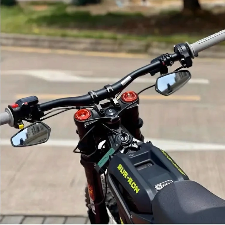 Set of mirrors made of durable and lightweight CNC aluminum